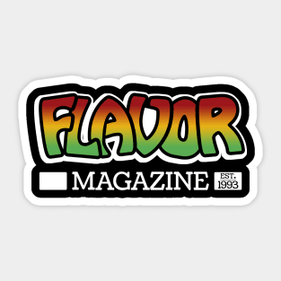 Flavor Magazine Sticker
